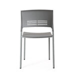 Chaise visiteur MTI Paisley gris vue 5