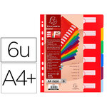 EXACOMPTA INTERCALAIRES POLYPRO 77064