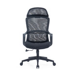 Fauteuil de bureau MTI Haako noir vue 2