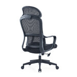 Fauteuil de bureau MTI Haako noir vue 5