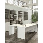 Bureau Artarredi Chicago blanc en situation vue 3