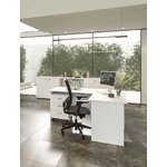 Bureau Artarredi Chicago blanc en situation vue 4