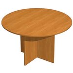 Table de réunion ronde ARTARREDI Detroit aulne