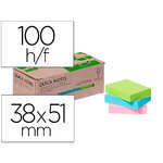 Q-CONNECT QUUICK NOTES PASTEL 162246