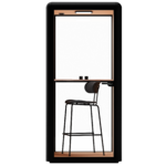 CABINE ACOUSTIQUE ESSEN S NOIR 02
