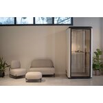 Cabine acoustique MIRPLAY Bubble Silence blanche 1 place vue 3