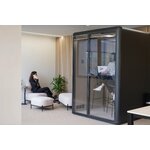 CABINE ACOUSTIQUE ESSEN M ANTHRACITE AMBIANCE 01