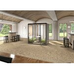CABINE ACOUSTIQUE ESSEN L ANTHRACITE AMBIANCE 02