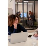 CABINE ACOUSTIQUE ESSEN L BLANC AMBIANCE 01
