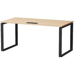 MT International Boon-O Hêtre et Noir Bureau Droit