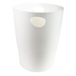 Corbeille à papier EXACOMPTA Ecobin Skandi blanc vue 2
