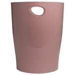 Corbeille à papier EXACOMPTA Ecobin Skandi vieux rose