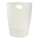 Corbeille à papier EXACOMPTA Ecobin Skandi blanc