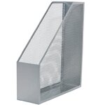 Porte-revues Q-CONNECT Mesh métal argent