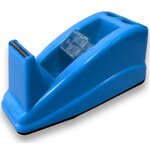 Dévidoir de comptoir Q-CONNECT bleu pour ruban 33 m