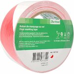 Ruban de marquage au sol Tarifold blanc et rouge