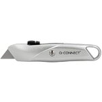 Cutter de sécurité rétractable Q-Connect 18 mm