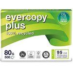 Ramette de papier recyclé Clairefontaine Evercopy Plus A4 80 g blanc
