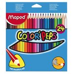 Crayons de couleur Maped Color'Peps Star étui de 24