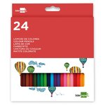 Crayons de couleur Liderpapel étui de 24