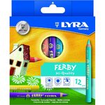Crayons de couleur Lyra Ferby étui de 12