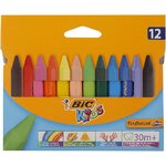 BIC KIDS CRAYONS DE CIRE PLASTIDECOR 41639