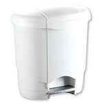 Poubelle hygiénique à pédale Coldis blanc 4 L