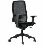 Fauteuil ergonomique Gautier Office Trenz noir dossier résille