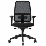 Fauteuil ergonomique Gautier Office Trenz noir, vue 3