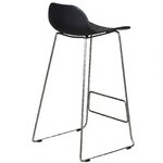 Tabouret haut MTI Nolan noir vue 4