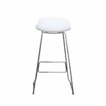 Tabouret haut MTI Nolan blanc vue 5