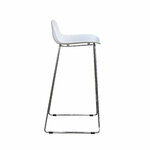 Tabouret haut MTI Nolan blanc vue 3