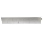 Chemin de câbles horizontal GAUTIER OFFICE blanc, détail