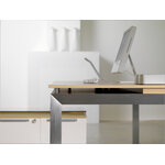 Caisson mobile GAUTIER OFFICE Sliver chêne et blanc vue 4