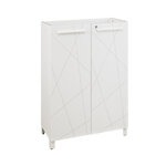 Rangement mi-hauteur 2 portes Sunday blanc graphic 80 x 114 cm Gautier Office