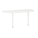 Bureau demi-lune Sunday blanc 162 cm Gautier Office