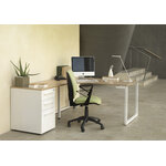 Aménagement de bureau Sunday décor chêne Gautier Office