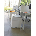 Ambiance bureau Sunday gris avec rangements Gautier Office