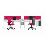 Bureau Gautier Office YES! blanc en situation vue 1