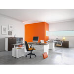 Mobilier de bureau Gautier Office Yes! chêne royal en situation, vue 1