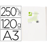 Papier Q-Connect Ultrawhite A3 120 g blanc, ramette de 250 feuilles