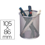 Pot à crayons Q-CONNECT maille métallique argent vue 2