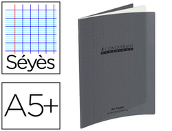 Cahier 17x22 cm super 48 pages seyes 90g