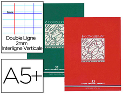 CAHIER ÉCRITURE DOUBLE LIGNE 3MM MARGE - Cahiers scolaires/Cahiers