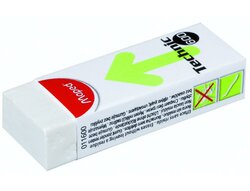 Gomme Duo Maped - Efface Crayon & Encre, Format Medium Blanc