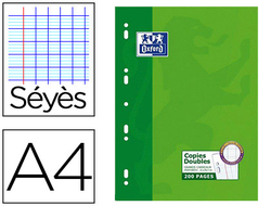Copie double conquérant sept a4 210x297mm 200p 70g 5x5mm perforées