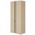 Armoire haute 2 portes E-Motion 190 cm chêne structuré Gautier Office