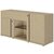 Crédence E-Motion 160 cm chêne structuré Gautier Office