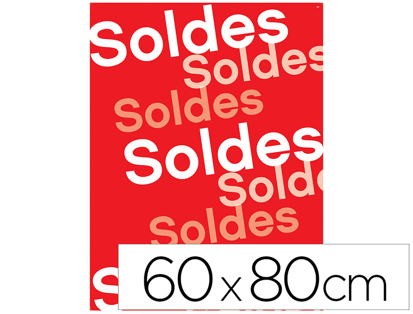 AFFICHE SOLDES - Étiquettes/Etiquettes Affichage - Buroweb.fr