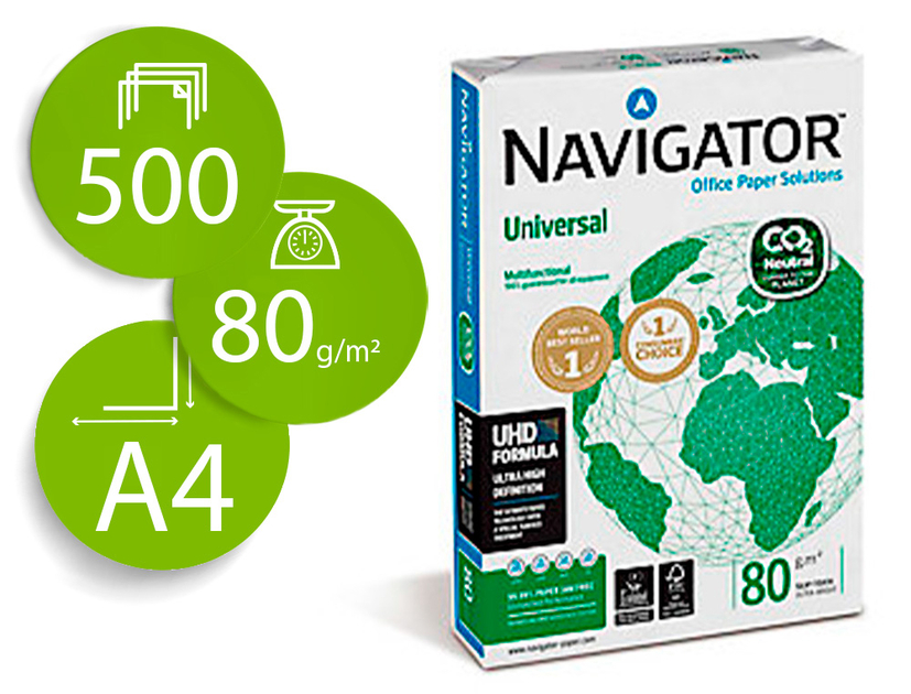Ramette de Papier A4 100 g/m² Navigator Presentation Blanc